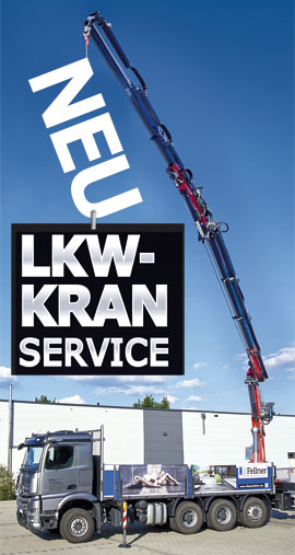 LKW-Kran-Service von Fellner